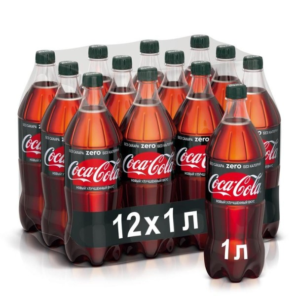 Coca Cola Zero 1 Lt